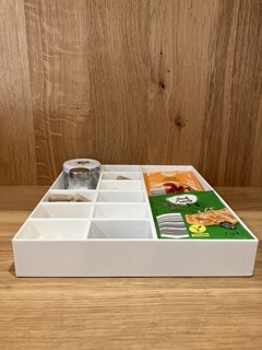 Sortierbox 1-5 fächer 25x25cm lang/Breit